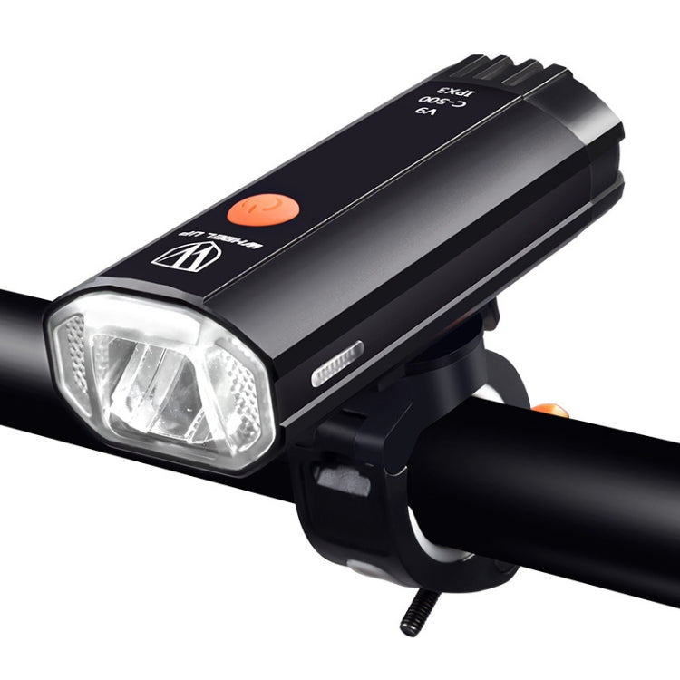 Frendorf | WHEEL UP USB wiederaufladbare LED Fahrradstrahler Mountain Bike Frontlichter, Stil:450 Lumen