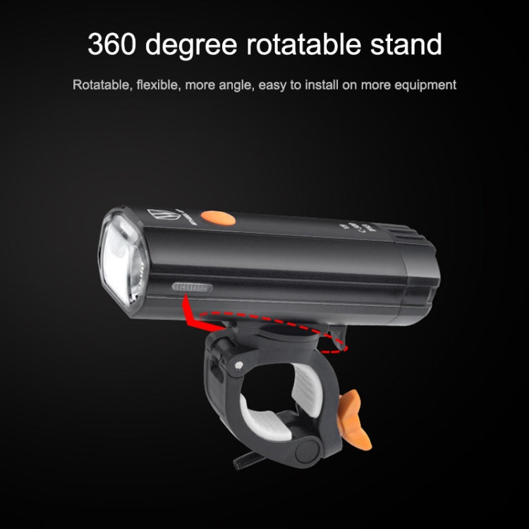 Frendorf | WHEEL UP USB wiederaufladbare LED Fahrradstrahler Mountain Bike Frontlichter, Stil:450 Lumen
