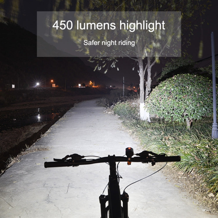 Frendorf | WHEEL UP USB wiederaufladbare LED Fahrradstrahler Mountain Bike Frontlichter, Stil:450 Lumen