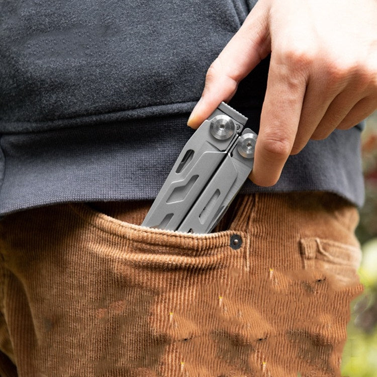 Frendorf | 14 in 1 Multifunktionszange Klappkombination EDC Gadget Camping Überlebensausrüstung Universalwerkzeug Zange