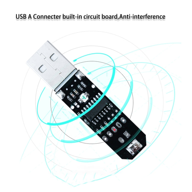 Frendorf | USB Switch Kabel Tastatur Maus Benutzerdefinierte Shortcut-Tasten, Stil: 6 Schalter