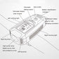 Frendorf | Frontlicht (mit Nebelscheinwerfer) & Hupe & Geschwindigkeitsmesser Multifunktionales Fahrrad Mountainbike Scheinwerfer (Code Watch (Schwarz))