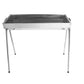 Frendorf | HZ-003 BBQ Grill Outdoor Tragbarer Edelstahl Herd Haushalts-Holzkohle Grill Rack, Grill/Pfanne Spezifikationen: L