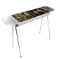 Frendorf | HZ-003 BBQ Grill Outdoor Tragbarer Edelstahl Herd Haushalts-Holzkohle Grill Rack, Grill/Pfanne Spezifikationen: L