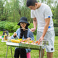 Frendorf | HZ-003 BBQ Grill Outdoor Tragbarer Edelstahl Herd Haushalts-Holzkohle Grill Rack, Grill/Pfanne Spezifikationen: L