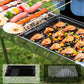 Frendorf | HZ-003 BBQ Grill Outdoor Tragbarer Edelstahl Herd Haushalts-Holzkohle Grill Rack, Grill/Pfanne Spezifikationen: L