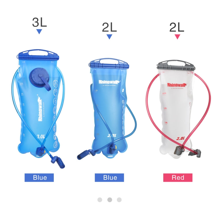 Frendorf | Rhinowalk Radfahren Wasserbeutel 2L/3L Vollöffnung Outdoor Trinkwasserbeutel Trinkausrüstung, Farbe: RK18101 blau 2L