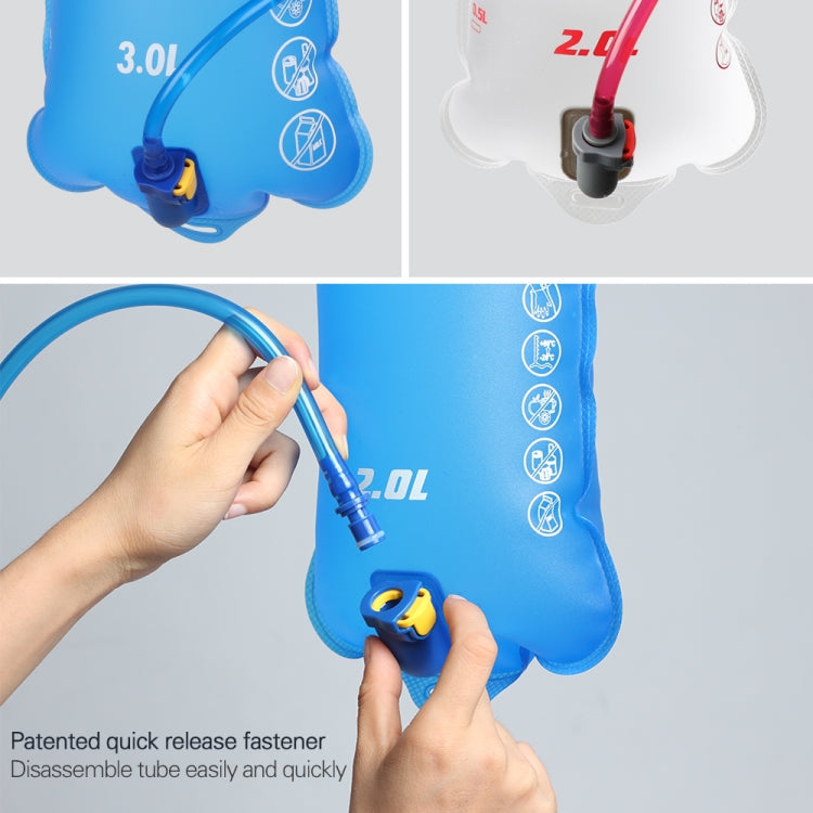 Frendorf | Rhinowalk Radfahren Wasserbeutel 2L/3L Vollöffnung Outdoor Trinkwasserbeutel Trinkausrüstung, Farbe: RK18101 blau 2L