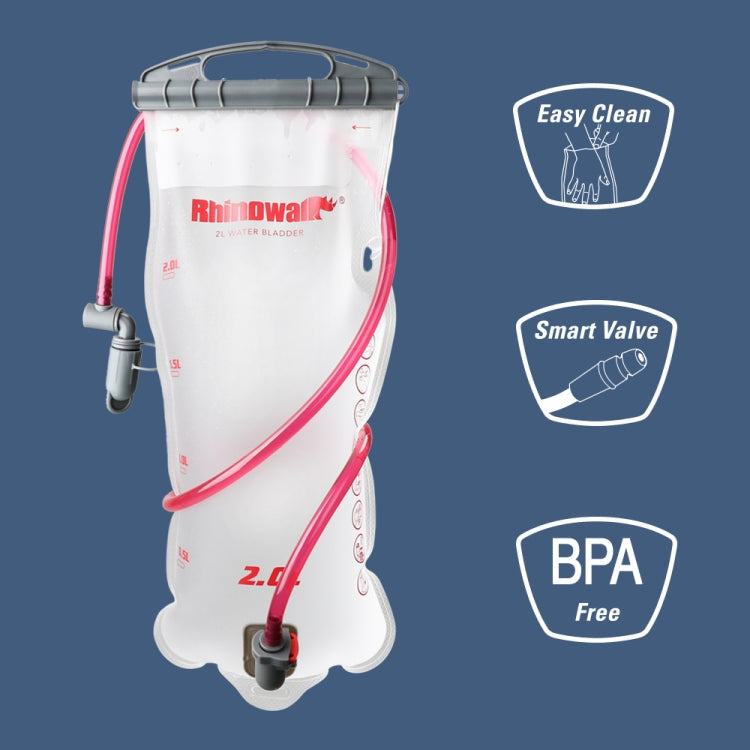 Frendorf | Rhinowalk Radfahren Wasserbeutel 2L/3L Vollöffnung Outdoor Trinkwasserbeutel Trinkausrüstung, Farbe: RK18101 blau 2L