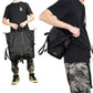 Frendorf | Rhinowalk Multifunktionale Ein-Schulter-Crossbody-Radfahrer-Tasche große Kapazität Messenger-Tasche Fahrrad-Heckregal-Tasche (X2001 Schwarz)