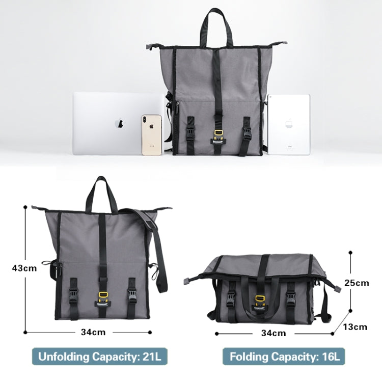 Frendorf | Rhinowalk Reitermessenger Tasche Schulter Diagonal Tasche Fahrrad Hinterradträger Packtasche (X2002 Pink Weiß Grau)