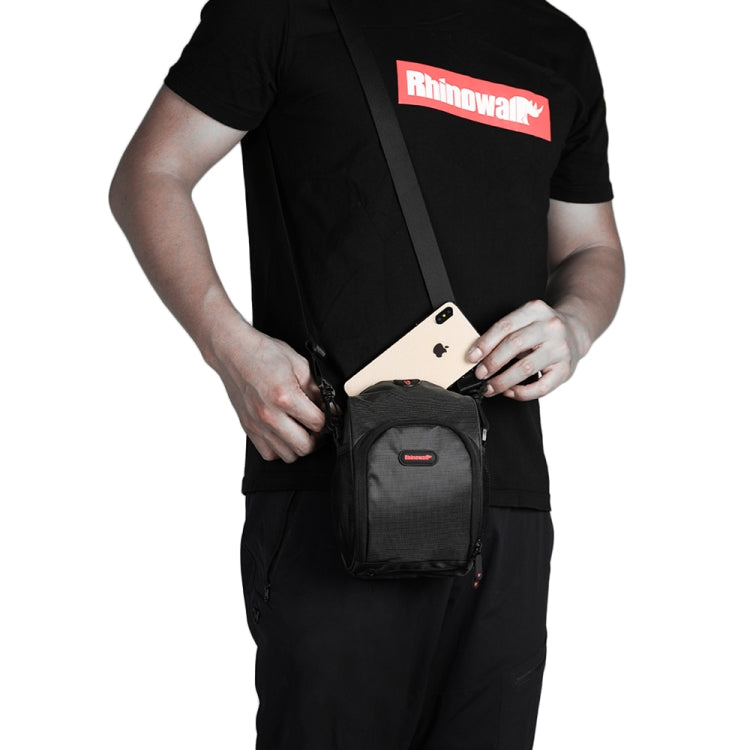 Frendorf | Rhinowalk TF910 Fahrrad Vorderlenkertasche Multifunktionale Wasserfeste Handy Tasche Fahrtasche (Schwarz)