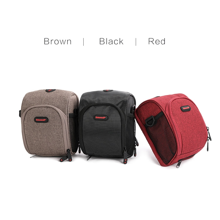 Frendorf | Rhinowalk TF910 Fahrrad Frontlenkertasche Multifunktionale wasserdichte Handy Tasche Fahrradtasche (Rot)