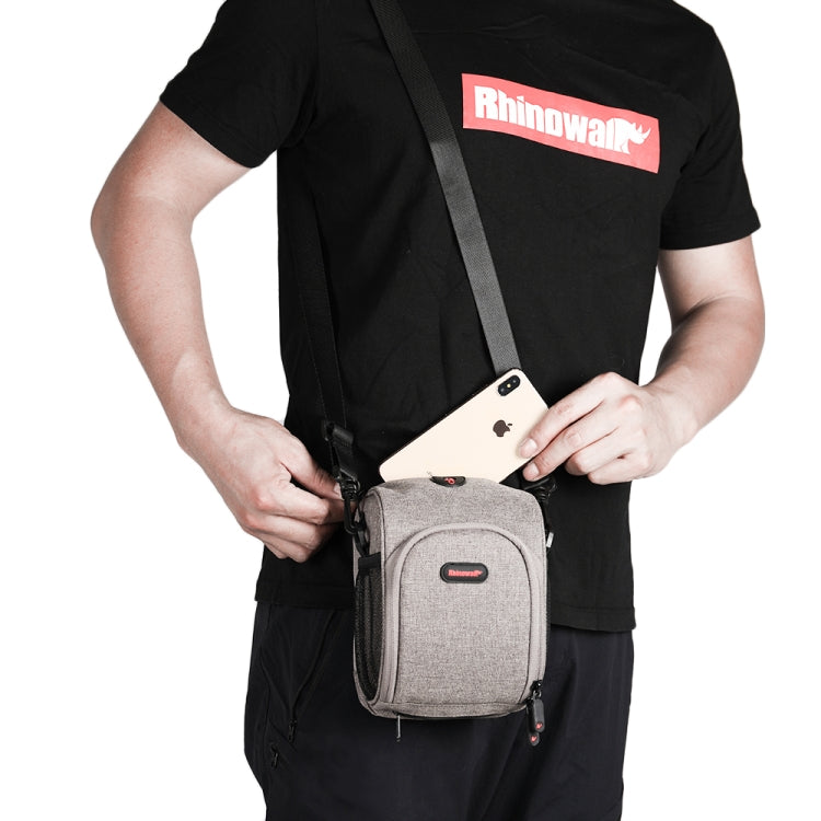 Frendorf | Rhinowalk TF910 Fahrrad Vorderlenkertasche Multifunktionale Wasserdichte Handy-Tasche Fahrtasche (Khaki)