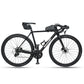 Frendorf | Rhinowalk Fahrradsattel Tasche Wasserdicht Leicht MTB Werkzeugtasche Fahrrad Zubehör (Matt Schwarz)