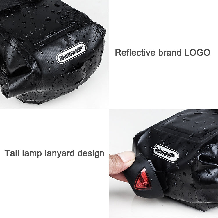 Frendorf | Rhinowalk TF550 Fahrrad Gepäckträgertasche Wasserdichte Fahrradsatteltasche Mountainbike Rückentasche Riding Bag