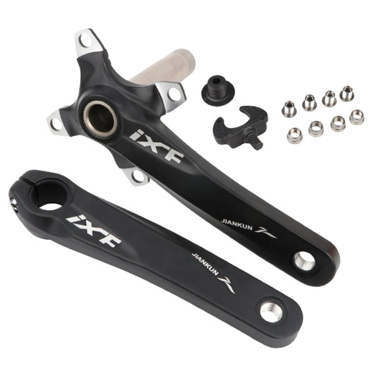 Frendorf | JIANKUN IXF Mountainbike Hohlkurbel Modifiziert, Stil: Linke und Rechte Kurbel (Schwarz)