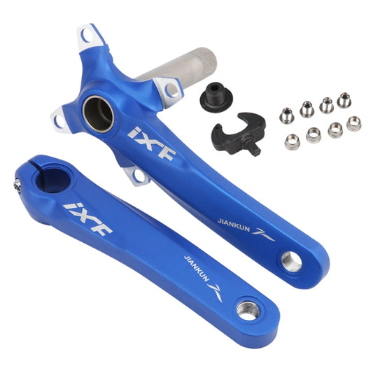 Frendorf | JIANKUN IXF Mountainbike Hohlkurbel modifiziert, Stil: Linke und Rechte Kurbel (Blau)