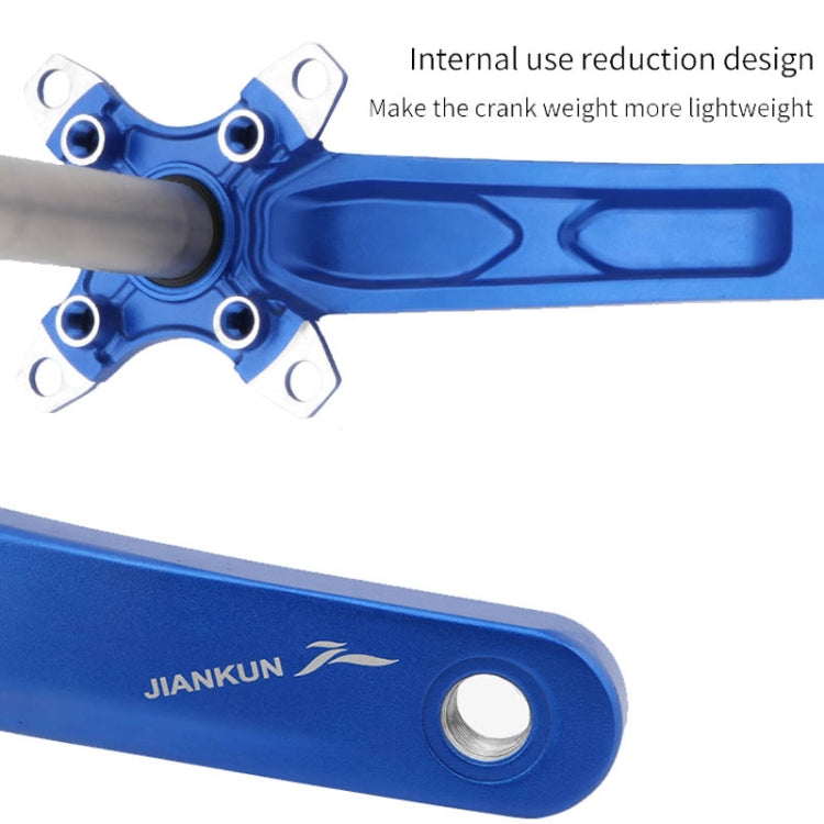 Frendorf | JIANKUN IXF Mountainbike Hohlkurbel Modifiziert, Stil: Linke und Rechte Kurbel (Grün)