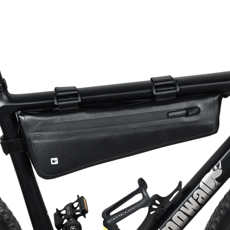 Frendorf | Rhinowalk Fahrrad Frontträger Dreiecktasche TPU wasserdicht Mountain Road Bike Langstrecken-Satteltasche (Klein 2,2L)