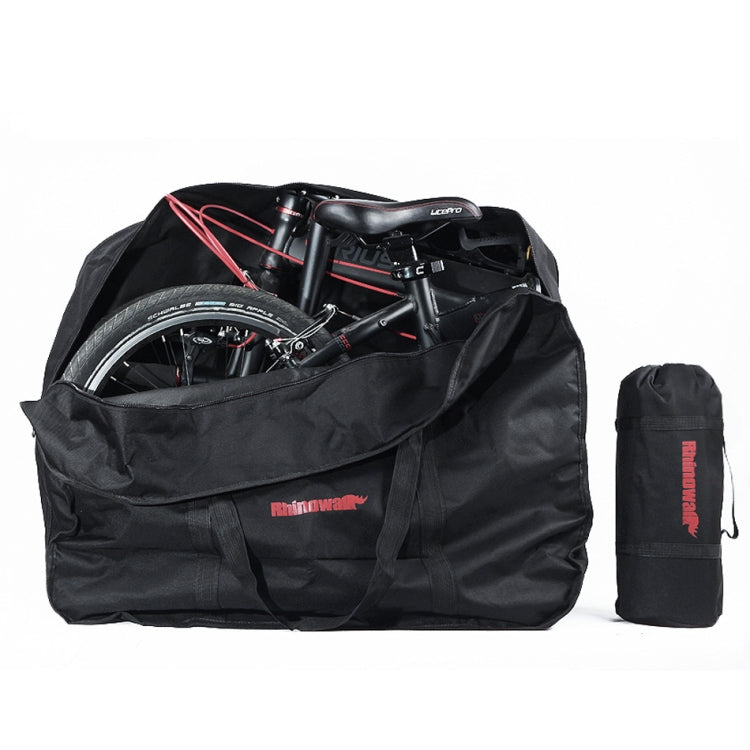 Frendorf | Rhinowalk Faltrad Tragetasche 20 Zoll E-Bike Tragetasche (Schwarz)