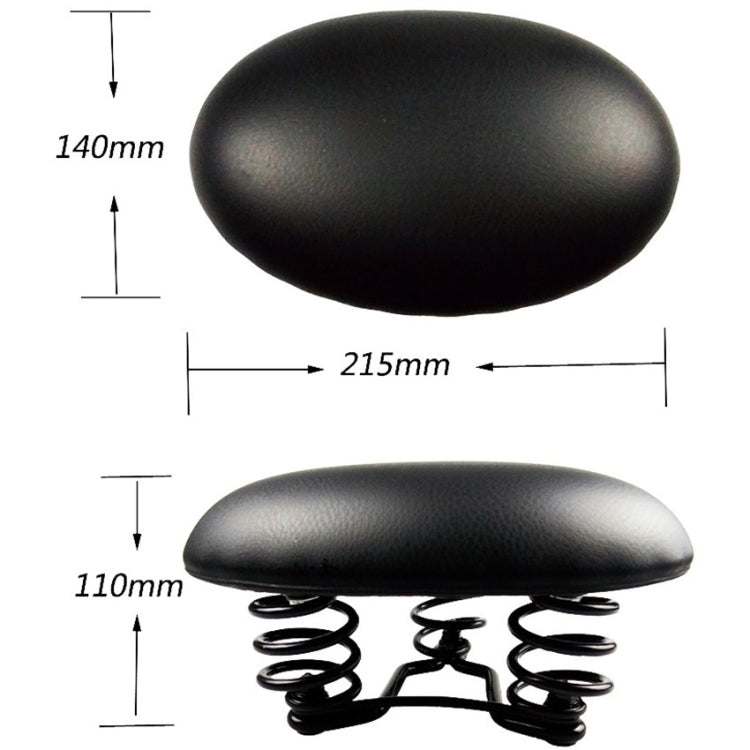 Frendorf | BIKERSAY Fahrrad Federkissen Stoßdämpfer Mountainbike Sattel Anti-Kompression Nicht-Nasen-Kissen