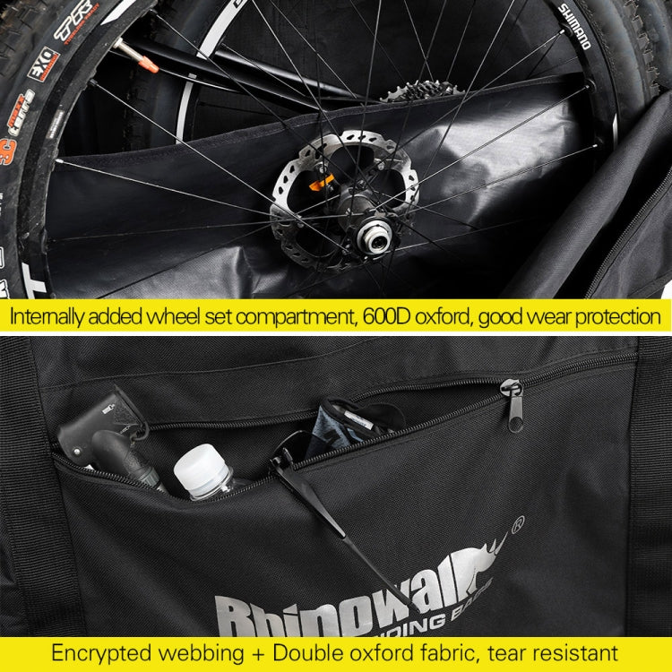 Frendorf | Rhinowalk 26 Zoll / 27,5 Zoll Rennrad Mountainbike Lade Tasche Große Kapazität Lager Tasche