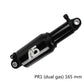 Frendorf | KindShock A5 Luftdruck Hintere Stoßdämpfer Mountainbike Stoßdämpfer Klapprad Hinteres Lineal, Größe:165mm, Stil:RR1 Dual Gas