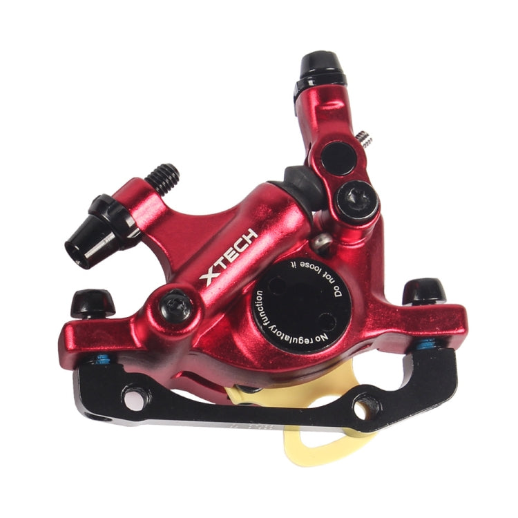 Frendorf | ZOOM HB100 Mountainbike Hydraulik Bremssattel Klappfahrrad Kabelzug Hydraulik Scheibenbremssattel, Stil:Vorne(Rot)