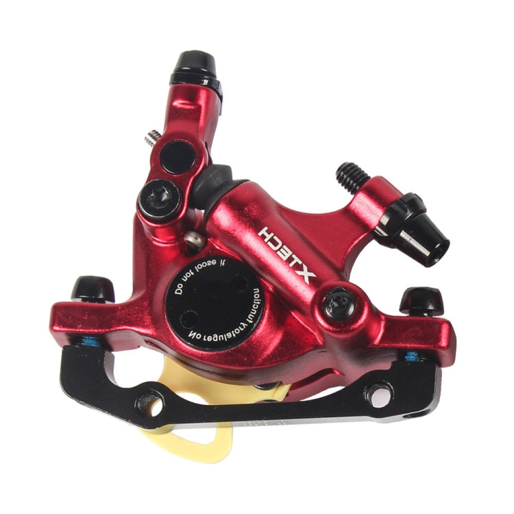 Frendorf | ZOOM HB100 Mountainbike Hydraulik Bremssattel Klappfahrrad Kabelzug Hydraulik Scheibenbremssattel, Stil:Vorne(Rot)