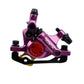 Frendorf | ZOOM HB100 Mountainbike Hydraulikbremssattel Klapprad Kabelzug Hydraulik-Scheibenbremszange, Stil:Vorne(Lila)