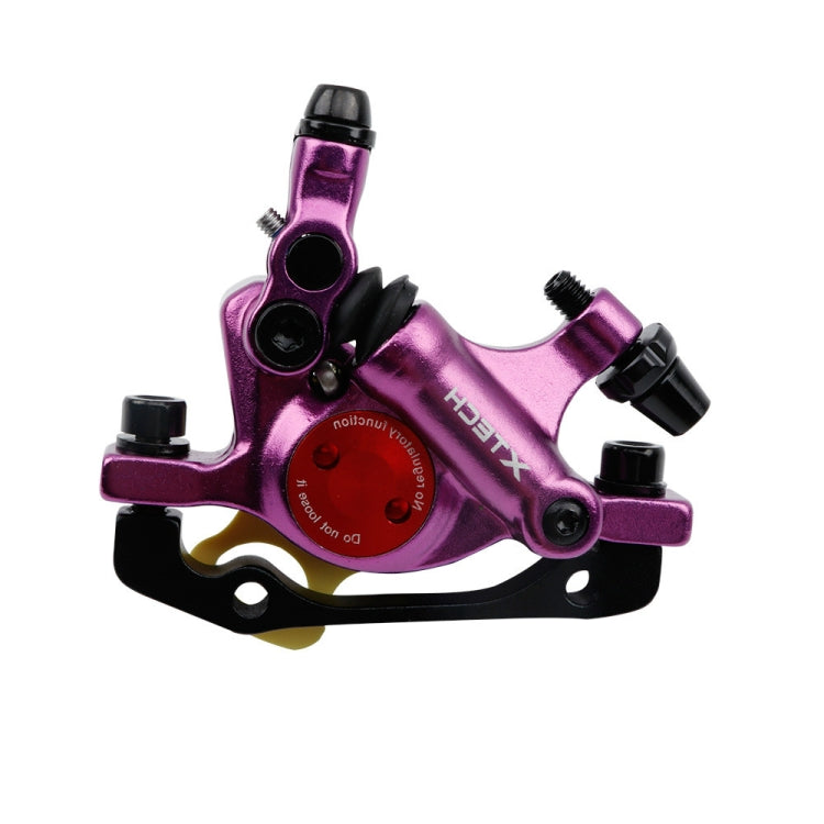 Frendorf | ZOOM HB100 Mountainbike Hydraulikbremssattel Klapprad Kabelzug Hydraulik-Scheibenbremszange, Stil:Vorne(Lila)