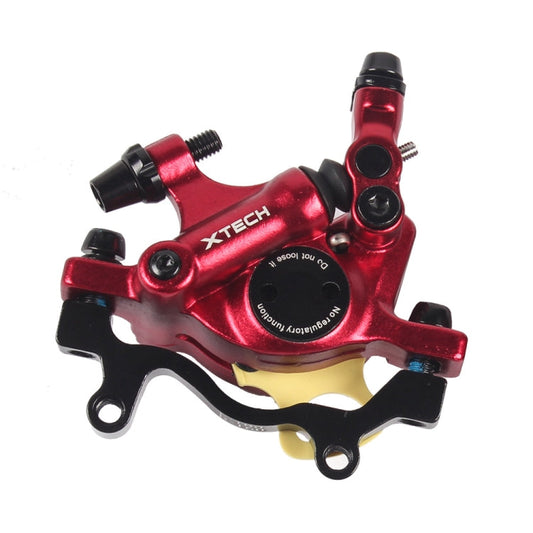 Frendorf | ZOOM HB100 Mountainbike Hydraulische Bremssattel Klappfahrrad Kabelzug Hydraulische Scheibenbremse Sattel, Stil:Hinten(Rot)