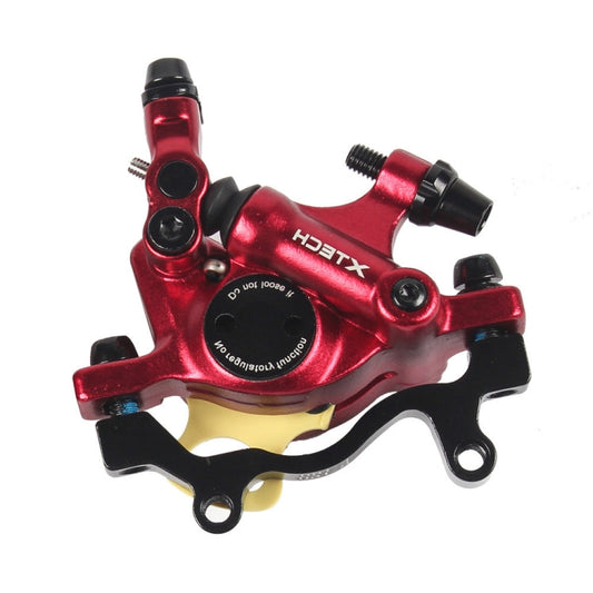 Frendorf | ZOOM HB100 Mountainbike Hydraulische Bremssattel Klappfahrrad Kabelzug Hydraulische Scheibenbremse Sattel, Stil:Hinten(Rot)