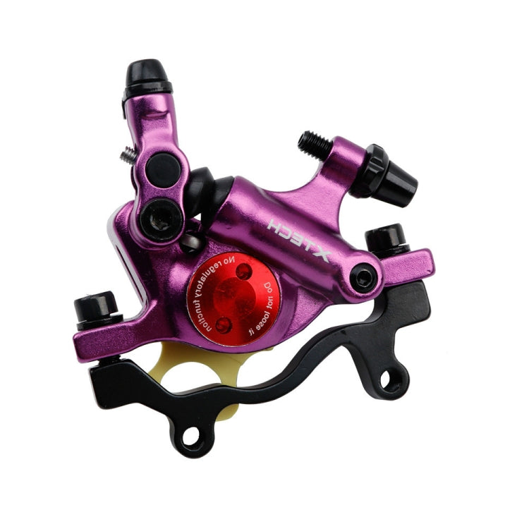 Frendorf | ZOOM HB100 Mountainbike Hydraulikbremszange Klapprad Kabelzug Hydraulik-Scheibenbremszange, Stil:Hinten(Lila)