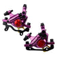 Frendorf | ZOOM HB100 Mountainbike Hydraulische Bremszange Klapprad Kabelzug Hydraulische Scheibenbremszange, Stil: Vorder- und Hinterrad (Lila)