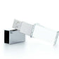 Frendorf | 2 PCS Crystal Flash Licht emittierender USB 2.0 Flash-Laufwerk Auto Musik USB Flash-Laufwerk, Kapazität: 32G (1000 Musik + 300 MV)