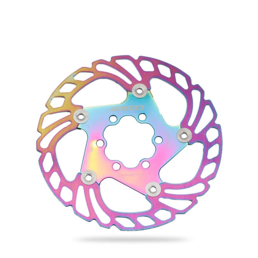 Frendorf | IIIPRO Schwimmdisk-Road-Mountainbike-Sechs-Nagel-Scheibenbremsscheibe, Größe: 140mm(Farbenfroh)