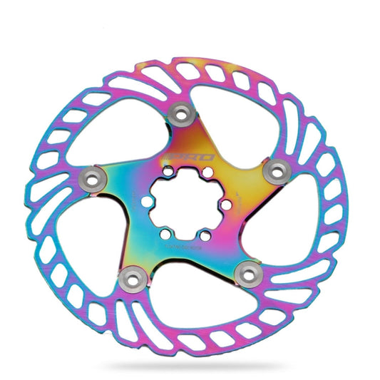 Frendorf | IIIPRO Floating Disc Road Mountain Bike Sechs Nagel Scheibenbremse Disc, Größe:180mm(Farbenfroh)