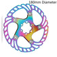 Frendorf | IIIPRO Floating Disc Road Mountain Bike Sechs Nagel Scheibenbremse Disc, Größe:180mm(Farbenfroh)