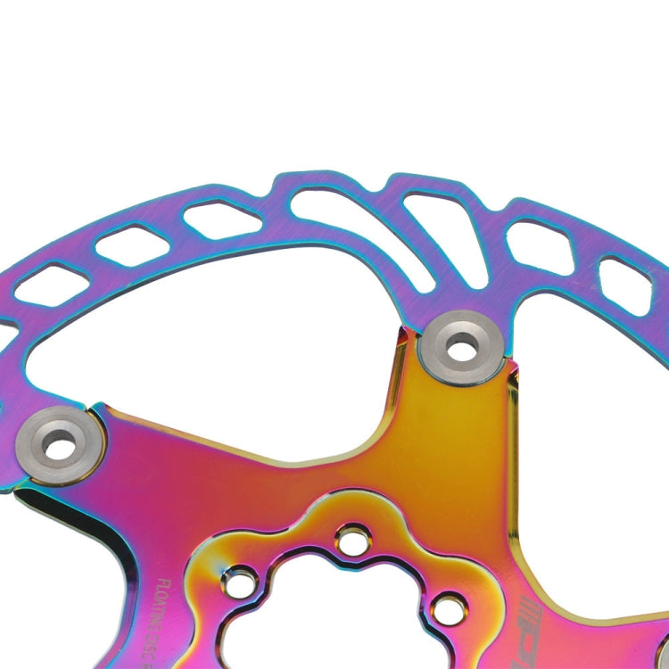 Frendorf | IIIPRO Floating Disc Road Mountain Bike Sechs Nagel Scheibenbremse Disc, Größe:180mm(Farbenfroh)