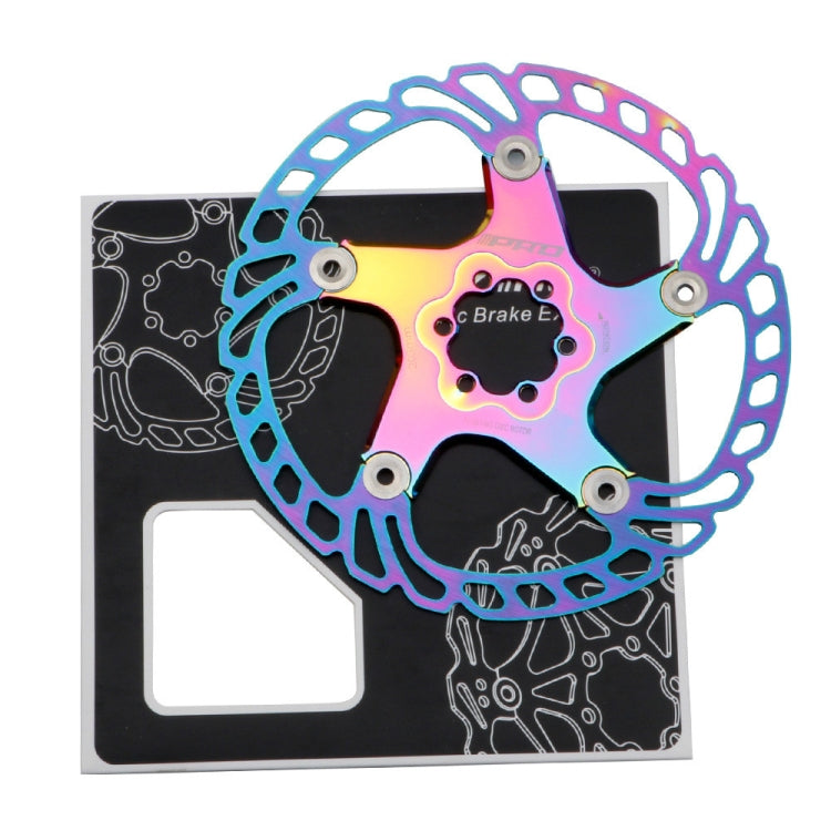 Frendorf | IIIPRO Floating Disc Road Mountain Bike Sechs Nagel Scheibenbremse Disc, Größe:180mm(Farbenfroh)