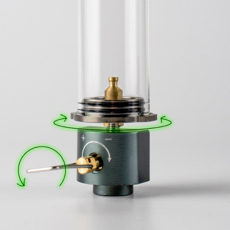 Frendorf | BRS-55 Outdoor Camping Beleuchtung Mini Steam Light Zelt Gas Kernlose Kerze Licht