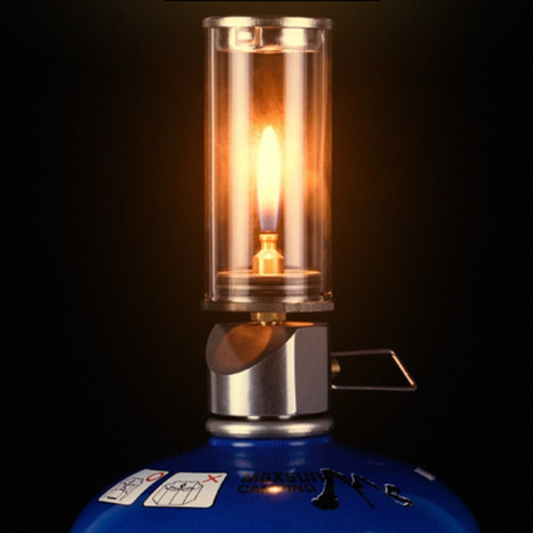 Frendorf | BRS-55 Outdoor Camping Beleuchtung Mini Steam Light Zelt Gas Kernlose Kerze Licht