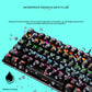 Frendorf | LEAVEN K550 87 Tasten Grüner Schaft Gaming Athletisches Büro Notebook Punk Mechanische Tastatur, Kabel Länge: 1,8m (Schwarz)