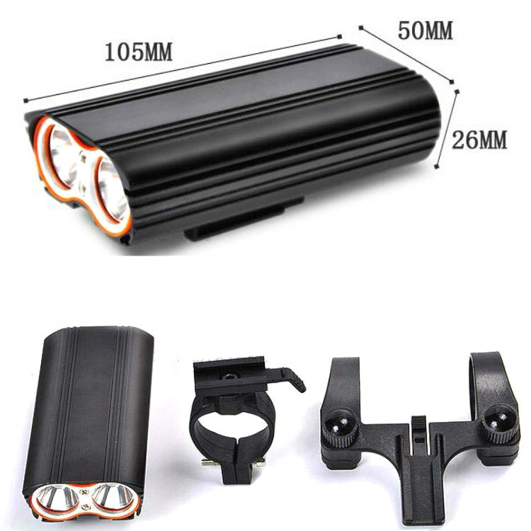 Frendorf | Fahrrad Frontlicht USB Aufladung T6 Fahrradlicht Wasserdicht Mountainbike Licht (Schwarz)