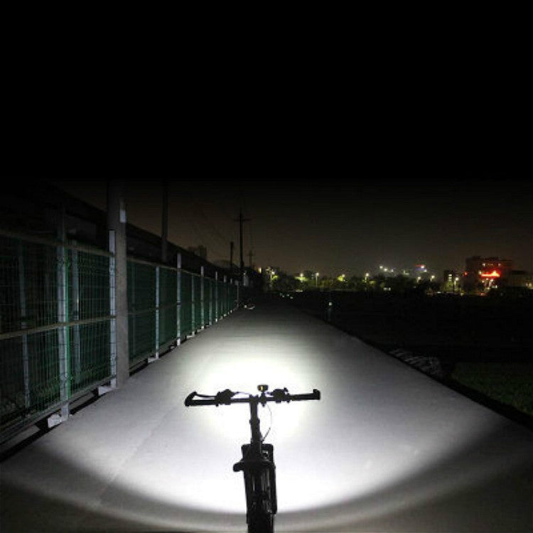 Frendorf | Fahrrad Frontlicht USB Aufladung T6 Fahrradlicht Wasserdicht Mountainbike Licht (Schwarz)