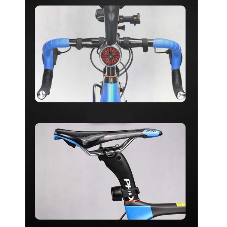 Frendorf | Fahrrad Smart Sensor Bremslicht USB Rücklicht Warnlicht (Schwarz)