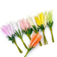 10 PCS DIY Kranz Material Kunstblumen PE Mini Lavendel Hochzeits Haus Dekoration (Milchweiß)