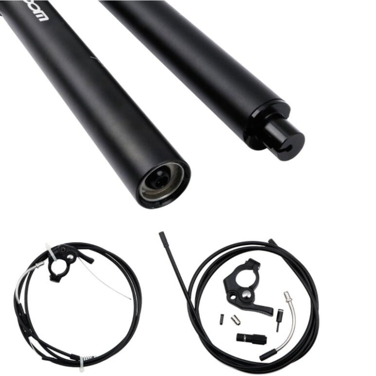 Frendorf | ZOOM Fahrrad Drahtgesteuertes Hydraulik Hebesattelrohr Mountainbike Sattelstütze, Größe:30.9mm, Spezifikation:400mm Interne Verlegung
